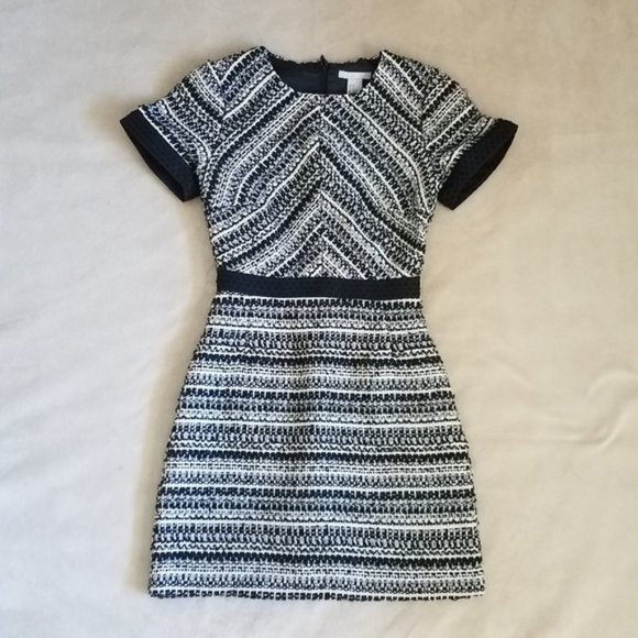 H&M Metallic Tweed Dress with Pockets - Picture 1 of 2